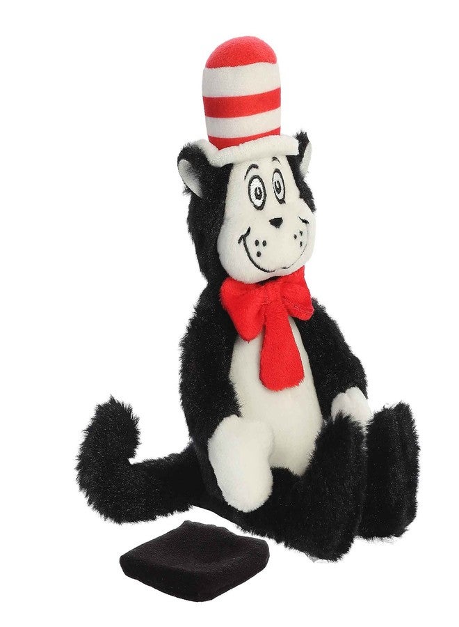 Aurora® Whimsical Dr. Seuss™ Shoulderkin™ Cat in The Hat Stuffed Animal - Officially Licensed Plush for Imaginative Play - Perfect for Kids and Adults - Multicolor 8 Inches - Image 1